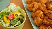 Heute gibt es knusprige Karfiol-Bites mit Honig-Senf-Dip. Heute gibt es knusprige Karfiol-Bites mit Honig-Senf-Dip.