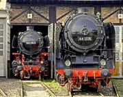 steam locomotive, Gouth German Railway Museum,