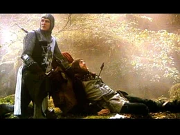 Filmszene mit John Cleese, li. und Eric Idle, GB, 1974, Terry Jones, Terry Gilliam, RTL II,