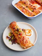 &sbquo;Veggie Enchiladas&lsquo;.