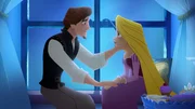 "Disneys Rapunzel - Die Serie", Es mag der Anfang von Rapunzels Gl&uuml;ck bis ans Lebensende sein, doch das Ende dieses M&auml;rchens ist nicht genau das, wovon sie getr&auml;umt hat. W&auml;hrend Eugene sich schnell an seinen k&ouml;niglichen Luxus gew&ouml;hnt, hat Rapunzel Schwierigkeiten, sich an ein Leben in Corona zu gew&ouml;hnen. Als ihr ihre Pflichten zu Kopf steigen, flieht Rapunzel mit ihrer Freundin und Hofdame Cassandra, um eine Nacht in Freiheit zu erleben - eine Nacht, die das Leben der Prinzessin f&uuml;r immer ver&auml;ndern wird.