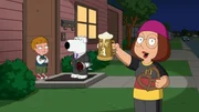 (v.l.n.r.) Kyle; Brian Griffin; Meg Griffin