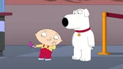 Stewie Griffin (l.); Brian Griffin (r.)