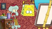 v.li.: Squidward, SpongeBob