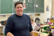 Die an MS erkrankte Elisabeth Blech arbeitet als Lehrerin an der Grundschule S&uuml;dstadt in Halle/Saale.
