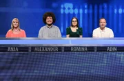 Die Kandidat:innen (v.l.n.r. ): Anja Schwerdtfeger, Alexander Bars, Romina Augustin und Adin Halapic.