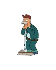 Planet-Express-Hausmeister Scruffy