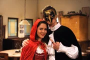 Kathi und Patrick waren bei der Auswahl ihrer Faschingskost&uuml;me sehr kreativ. Von links: Katahrina Benninger (Carina Dengler) und Patrick Westenrieder (Lucas Bauer).