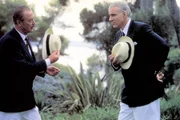 L-R: Lawrence Jamieson (Michael Caine) und Freddy Benson (Steve Martin)