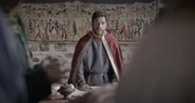 Roger II. (Luciano Falletta), K&ouml;nig von Sizilien, beim so genannten "Diwan", der Ratskammer, in seiner Kanzlei.