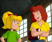 Mit ihrer Mutter Barbara an der Seite kann nichts mehr schief gehen.