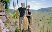 Angelina und Kilian Franzen aus Bremm an der Mosel  bauen in schwieriger, aber wundersch&ouml;ner Steillage Wein an.