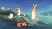 Der kleine Hase will mit seinen Freunde die ganze sch&ouml;ne Sommernacht lang wach bleiben.