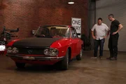Mike Brewer and Ant Anstead with Lancia (BEFORE).