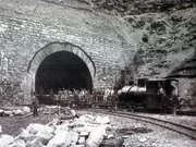 Bahnarbeiter Arlbergtunnel