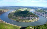 Boppard mit Rheinschleife.