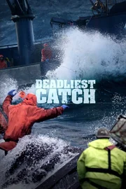 A few waves never scare the crew of Brenna A away from their duties.