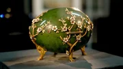Das Apfelbl&uuml;ten-Ei aus der russischen Juwelierswerkstatt Faberg&eacute; in der Schatzkammer des F&uuml;rstentums Liechtenstein