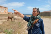 Tourguide Giuliana Atzori auf der Insel Asinara