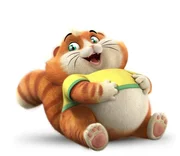 Metti ist ein fr&ouml;hlicher kleiner Kater aus der Katzenband "Buffycats".