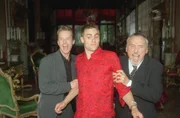 'art.film': "The Venice Project". Im Bild (v.li.): Linus Roache (Count Giaccomo/Count Jacko), Stuart Townsend (Gippo/Lark), Dennis Hopper (Roland/Salvatore).