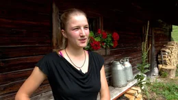 Melken mu&szlig; Josefa auf der Ochsenalm nicht.