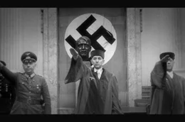 Ein Richter beim Hitlergru&szlig;