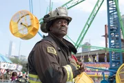 CHICAGO FIRE -- "Badlands" Episode 803 -- Pictured: Eamonn Walker as Battalion Chief Wallace Boden