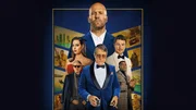 Plakatmotiv zum Film mit Orson Fortune (Jason Statham), Sarah Fidel (Aubrey Plaza), Danny Francesco (Josh Hartnett), Nathan Jasmine (Cary Elwes), JJ Davies (Bugzy Malone) und Greg Simmonds (Hugh Grant).