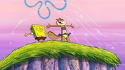 v.li.: SpongeBob, Sandy