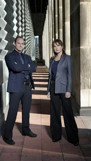 Detective Elliot Stabler (Christopher Meloni) und Detective Olivia Benson (Mariska Hargitay), 8. Staffel