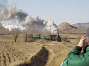 Sonderzug auf der Industriebahn Tiefa.