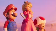 Mario, Princess Peach, Toad
