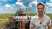 Keyvisual - Gemeinsam mit Daniel Assmann erkunden wir Ausflugstipps im Westen f&uuml;r Familien und alle, die mal raus wollen und etwas erleben m&ouml;chten. Dieses Mal melden wir uns aus dem Landschaftspark Duisburg-Nord und zeigen von hier aus die sch&ouml;nsten Ausflugsziele in ganz Nordrhein-Westfalen.