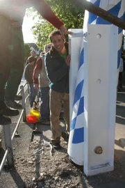 Willi beim Maibaumaufstellen in M&uuml;nsing.