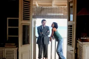 Pictures shows: (L-R) BEN MILLER as DI RIchard Poole and SARA MARTINS as Camille