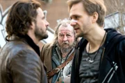 Im Foto (v.l.n.r.): Claudius Zorn (Stephan Luca), Lampenmann (Paul Fassnacht), Herman (Matthias Lier)