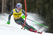 22.12.2025, Grand Risa, La Villa, ITA, FIS Weltcup Ski Alpin, Alta Badia, Herren, Slalom, 1. Lauf, Lucas Pinheiro Braathen (BRA)