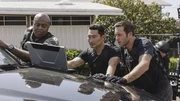 L-R: Lou Grover (Chi McBride), Chin Ho Kelly (Daniel Dae Kim), Steve McGarrett (Alex O'Loughlin)