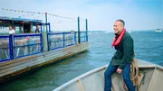 Michel Roux jr. auf dem Weg zum Restaurant &bdquo;River Exe Cafe&ldquo;.
