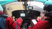 Einsatz mit dem Rettungshubschrauber &bdquo;Christoph Gie&szlig;en&ldquo; der Johanniter-Unfall-Hilfe. "Christoph Gie&szlig;en" fliegt von Gie&szlig;en und Reichelsheim in der Wetterau aus Eins&auml;tze vor allem in Hessen und den angrenzenden Bundesl&auml;ndern.