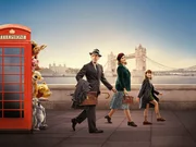 Ewan McGregor (Christopher Robin), Hayley Atwell (Evelyn Robin), Bronte Carmichael (Madeline Robin).