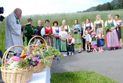Kr&auml;utersegnung in Perchau, Steiermark.