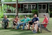 David Spade (Marcus Higgins), Rob Schneider (Rob Hilliard), Chris Rock (Kurt McKenzie), Kevin James (Eric Lamonsoff), Adam Sandler (Lenny Feder).