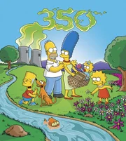 Die Simpsons machen einen Ausflug ins Gr&uuml;ne: Auf 350 stattliche Folgen hat es die beliebte Fernsehfamilie bereits gebracht!