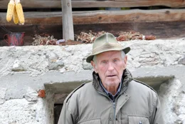 Altbauer Franz Siebenhofer vulgo Schaflechner, Krakau, Steiermark.