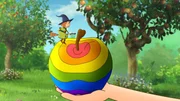 So ein zauberhafter Apfel kann nur das Werk der Apfelhexe Petronella sein.