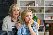 L-R: Doris (Deborah Grant), Leah Banning (Radha Mitchell).