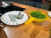 Garnelenzubereitung im Haus von Garnelenz&uuml;chter Andreas Aigner in Wildenau-Aspach.