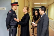 Alex Linhardt (Polizist), Franziska Weisz (Cara Horvath), Barbara Kaudelka (Miriam Karner), Alexander Pschill (Leo Benedikt).
